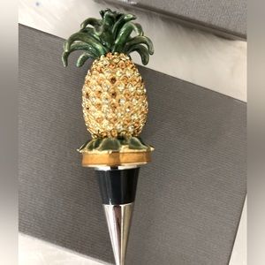 Olivia Riegel Pineapple Wine Stopper with original box